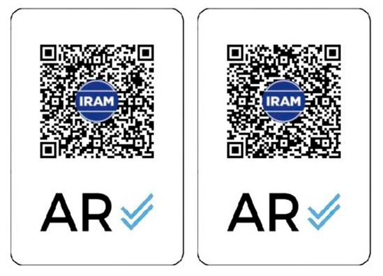 Códigos QR IRAM